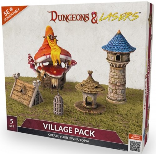 ARSDNL0066 Dungeons And Lasers: Village Pack published by Archon Studio