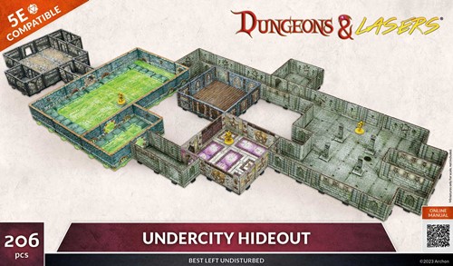 2!ARSDNL0077 Dungeons And Lasers: Undercity Hideout published by Archon Studio