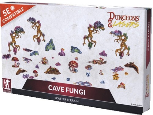 2!ARSDNL0132 Dungeons And Lasers: Cave Fungi Scatter Terrain published by Archon Studio