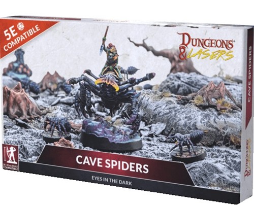 2!ARSDNL0133 Dungeons And Lasers: Cave Spiders published by Archon Studio