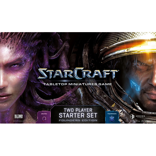 ARSSCMG0002 Starcraft Miniatures Game: Two Player Starter Set: Founders Edition published by Archon Studios