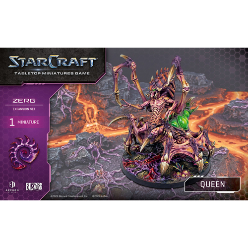 ARSSCMG0010 Starcraft Miniatures Game: Zerg: Queen Expansion Set published by Archon Studios