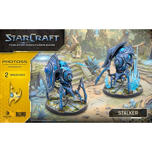 ARSSCMG0020 Starcraft Miniatures Game: Protoss: Stalker Expansion Set published by Archon Studios