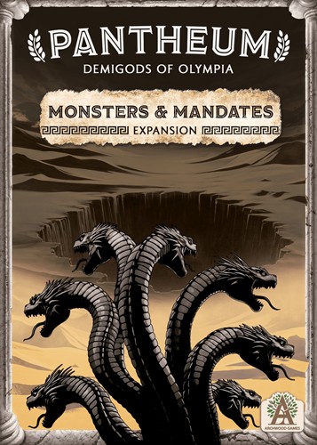 2!ARW002 Pantheum Board Game: Monsters And Mandates Expansion published by Archwood Games