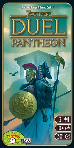 ASM7DPAEN01 7 Wonders Duel Card Game: Pantheon Expansion published by Asmodee
