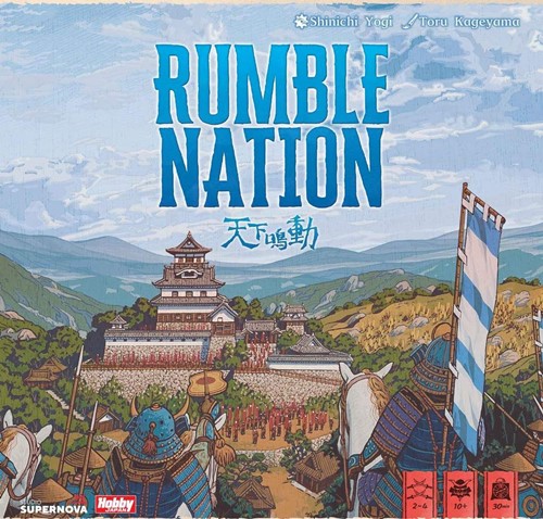 2!ASMHBJRBN0101 Rumble Nation Board Game published by Asmodee