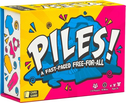 ASMLBEPIL0101 Piles Card Game published by Asmodee