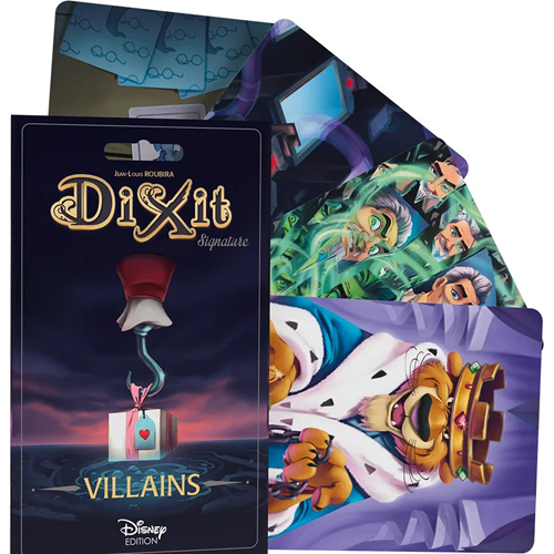 3!ASMLIBDIXBO0101 Dixit Card Game: Villains Signature Expansion Pack published by Asmodee