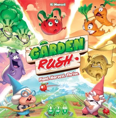 2!ASMSCGDR01EN Garden Rush Board Game published by Asmodee
