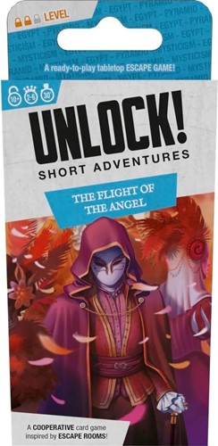 ASMSCUNLSH03EN Unlock Card Game: Short 3 - The Flight Of The Angel published by Asmodee