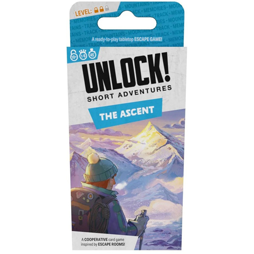ASMSCUNLSH13EN Unlock Card Game: Short 13 - The Ascent published by Asmodee