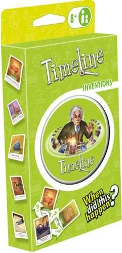 2!ASMTIMEECO01EN Timeline Card Game: Inventions Eco Blister published by Asmodee