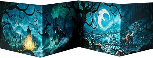 2!AVNCM008 Crooked Moon RPG: Wickermoor GM Screens And Maps published by Avantris Entertainment