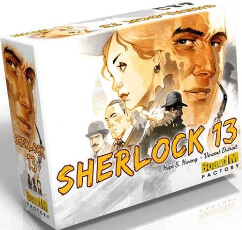 AWGAW07SL Sherlock 13 Card Game published by Arcane Wonders