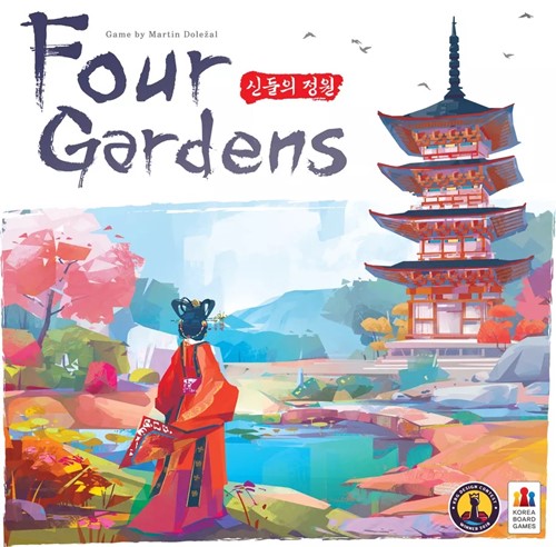 AWGAW08FG Four Gardens Board Game published by Arcane Wonders