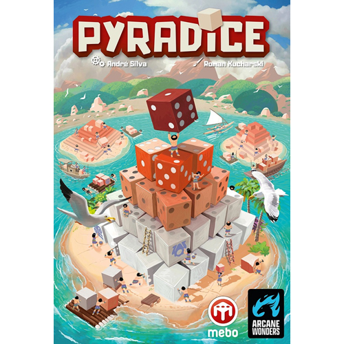 2!AWGAW29PD Pyradice Board Game published by Arcane Wonders