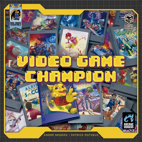 2!AWGDTE18VGC Video Game Champion Board Game published by Arcane Wonders