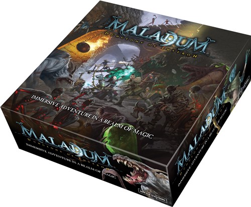 BATBSGMDC001 Maladum Board Game: Dungeons Of Enveron Starter Set published by Battle Systems Ltd