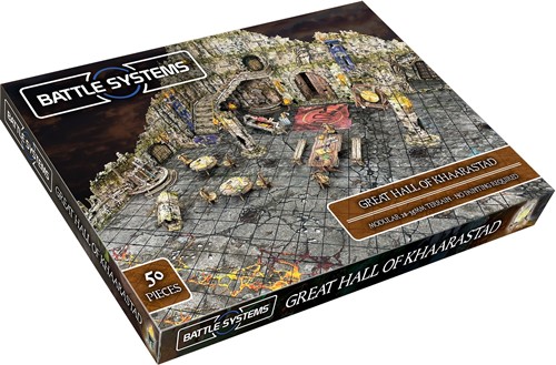 2!BATBSTFDE002 Battle Systems Great Hall of Khaarastad published by Battle Systems Ltd