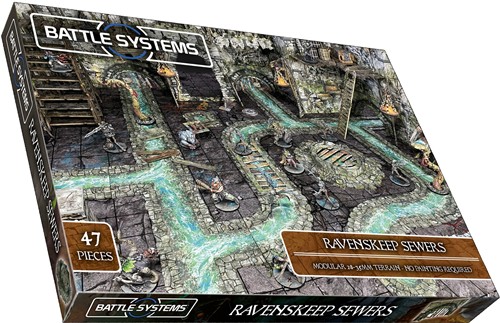 2!BATBSTFDE004 Battle Systems Ravenskeep Sewers published by Battle Systems Ltd