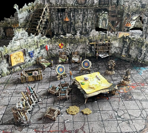3!BATBSTFDE007 Battle Systems Dungeon Garrison published by Battle Systems Ltd