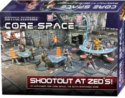 BATSPCORE04 Core Space Board Game: Shootout At Zed's Expansion published by Battle Systems Ltd