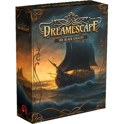 3!BCGDES1002 Dreamescape Card Game: The Black Galleys Expansion published by BadCat Games