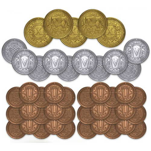 BCGVEN004 Venice Board Game: Metal Coin Set published by Brain Crack Games