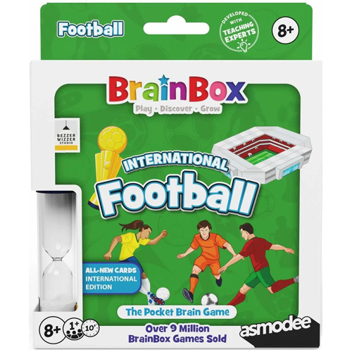 3!BEZBZWBB09 BrainBox Pocket Game: Football published by Bezier Games
