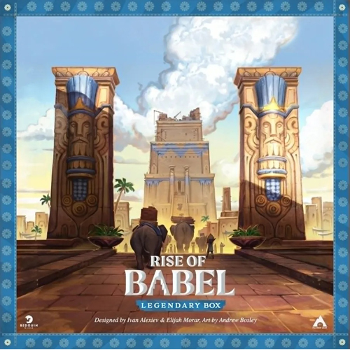 1!BGW002030 Rise Of Babel Board Game: Legendary Box published by Bedouin Games