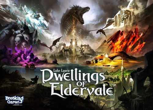 BGZDOEEDX Dwellings Of Eldervale Board Game: Deluxe Edition Element Cover published by Breaking Games