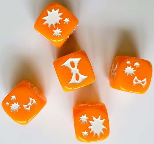 2!BLG038HDP Hour Of Need Board Game: Dice Pack published by Blacklist Games