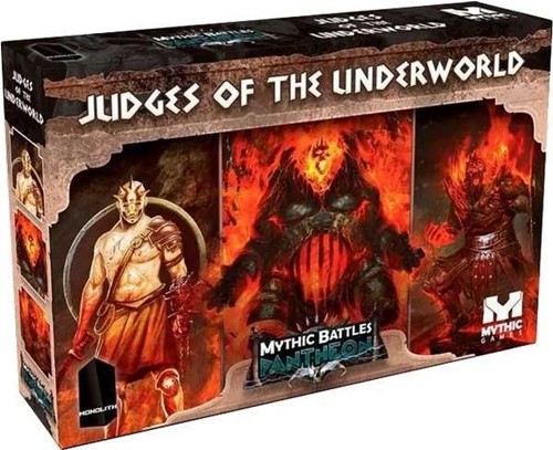 BLKMBP08 Mythic Battles Pantheon Board Game: Judges Of The Underworld Expansion published by Monolith Board Games
