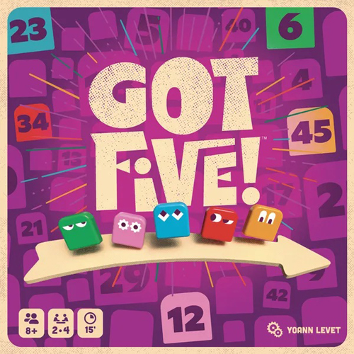 2!BLU40101UK Got Five Board Game published by Blue Orange