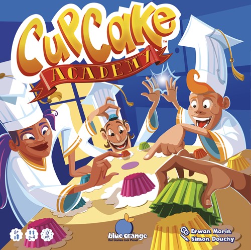2!BLUCUP Cupcake Academy Game published by Blue Orange Games