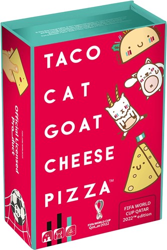 BLUTACOF Taco Cat Goat Cheese Pizza Card Game: FIFA Edition published by Blue Orange Games