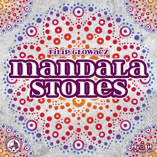 BND0054 Mandala Stones Board Game published by Board And Dice