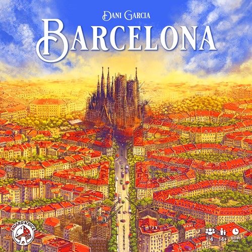 2!BND0080 Barcelona Board Game published by Board And Dice