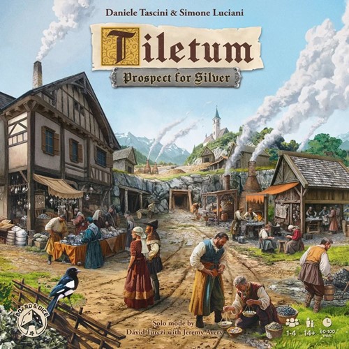 2!BND0119 Tiletum Board Game: Prospect For Silver Expansion published by Board And Dice