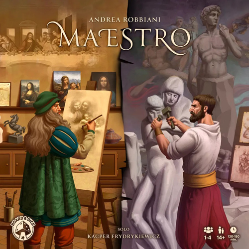 2!BND0180 Maestro Board Game published by Board And Dice