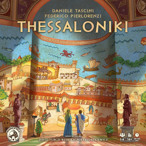 2!BND0184 Thessaloniki Board Game published by Board And Dice