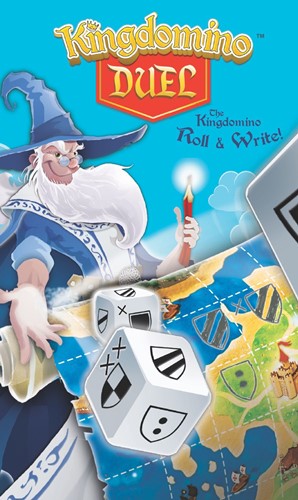 2!BOG03604 Kingdomino Duel Board Game published by Blue Orange Games