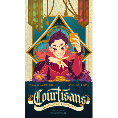 2!BRECOURDC Courtisans Card Game: Diplomats And Confidants Expansion published by Catchup Games