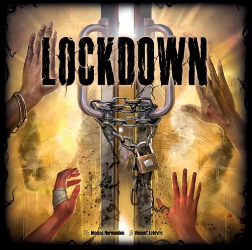 BRELOCK01 Lockdown Board Game published by Blackrock Editions