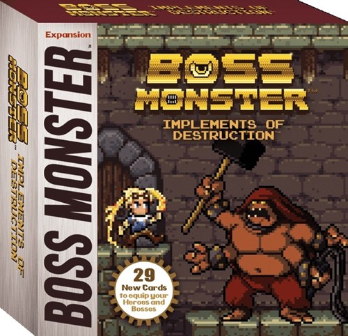 2!BRW016 Boss Monster Card Game: Implements Of Destruction Expansion published by Brotherwise Games