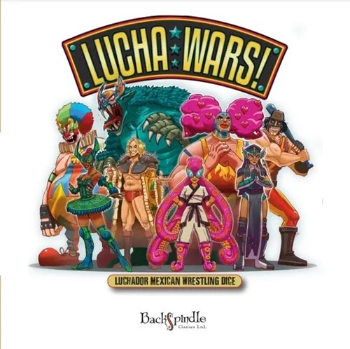 BSG2102 Lucha Wars Board Game published by Backspindle Games