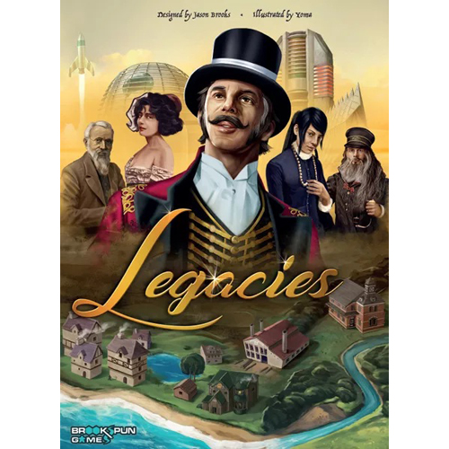 BSGLGCST1 Legacies Board Game: Standard Edition published by Brookspun Games