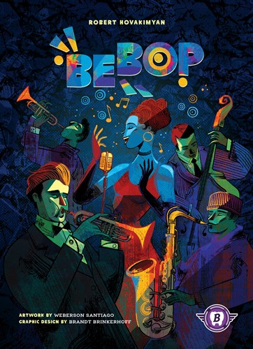 2!BTW1100 Bebop Board Game published by Bitewing Games