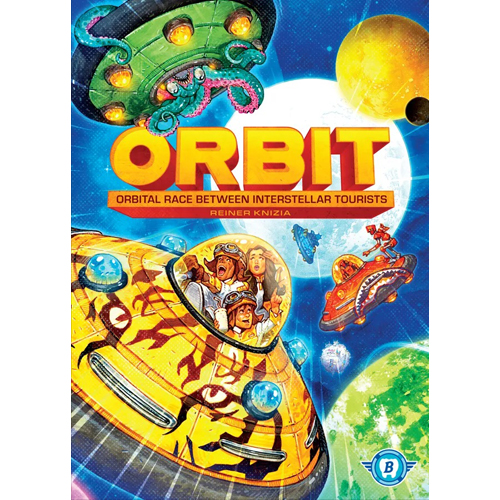 BTW1600 ORBIT Board Game published by Bitewing Games