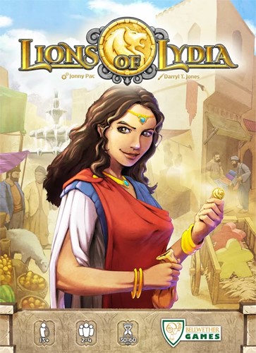 BWR0911 Lions Of Lydia Board Game published by Bellwether Games